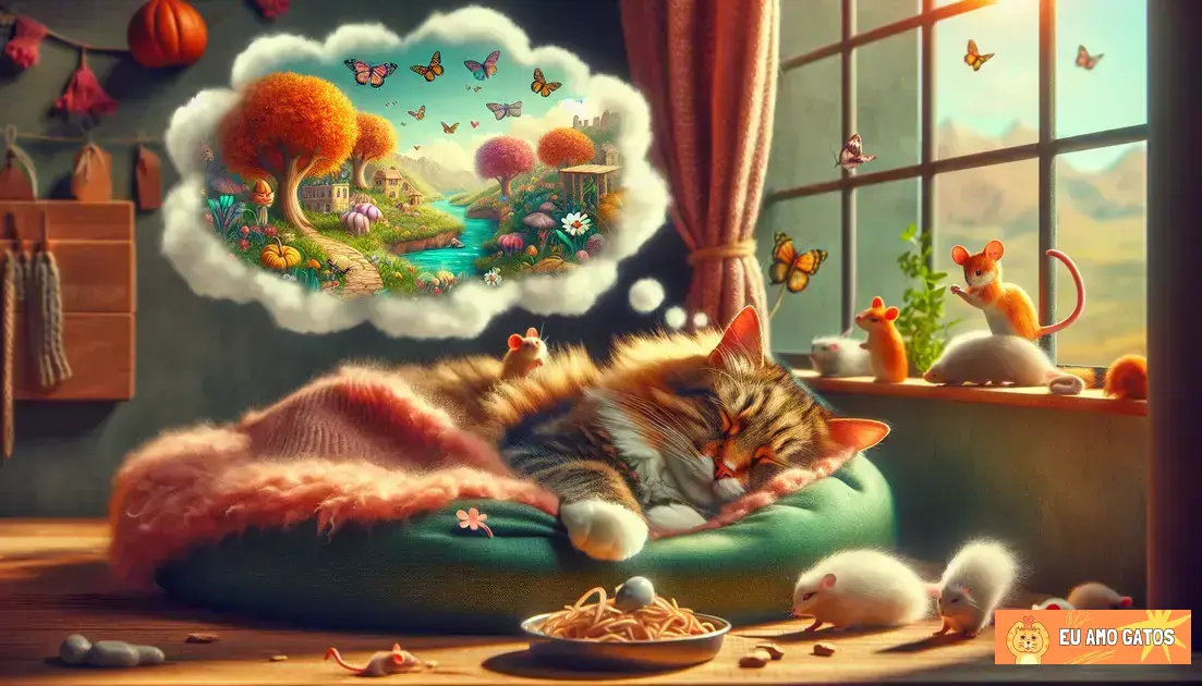 Como interpretar os sonhos dos gatos