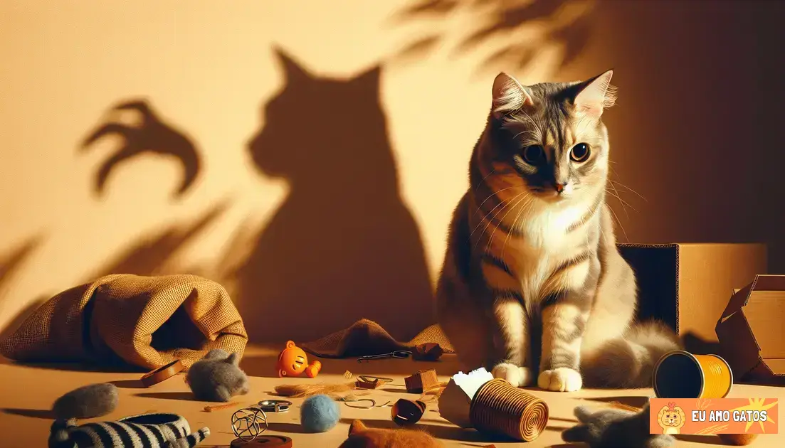 Impactos do estresse na saúde do gato