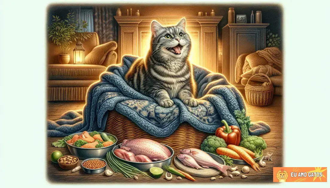 Vitaminas Essenciais para Gatos Idosos